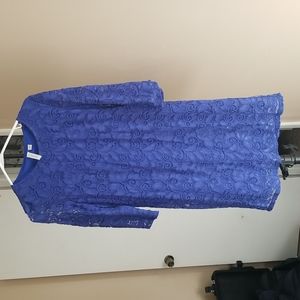 Royal Blue Shift Dress